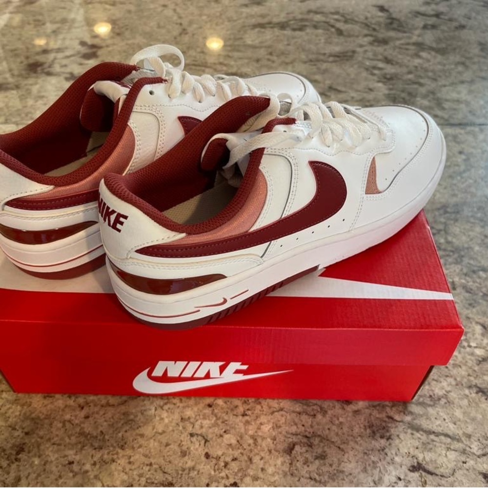BRAND NEW, In Box- NIKE GAMMA FORCE (white + red)